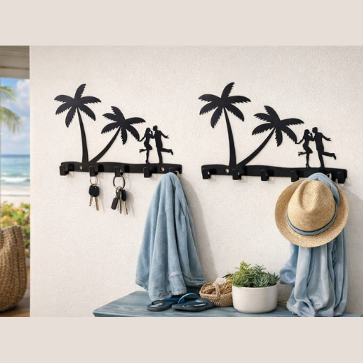 Beach Style Hanging Organizer _ Coastal Home & Office Hanger