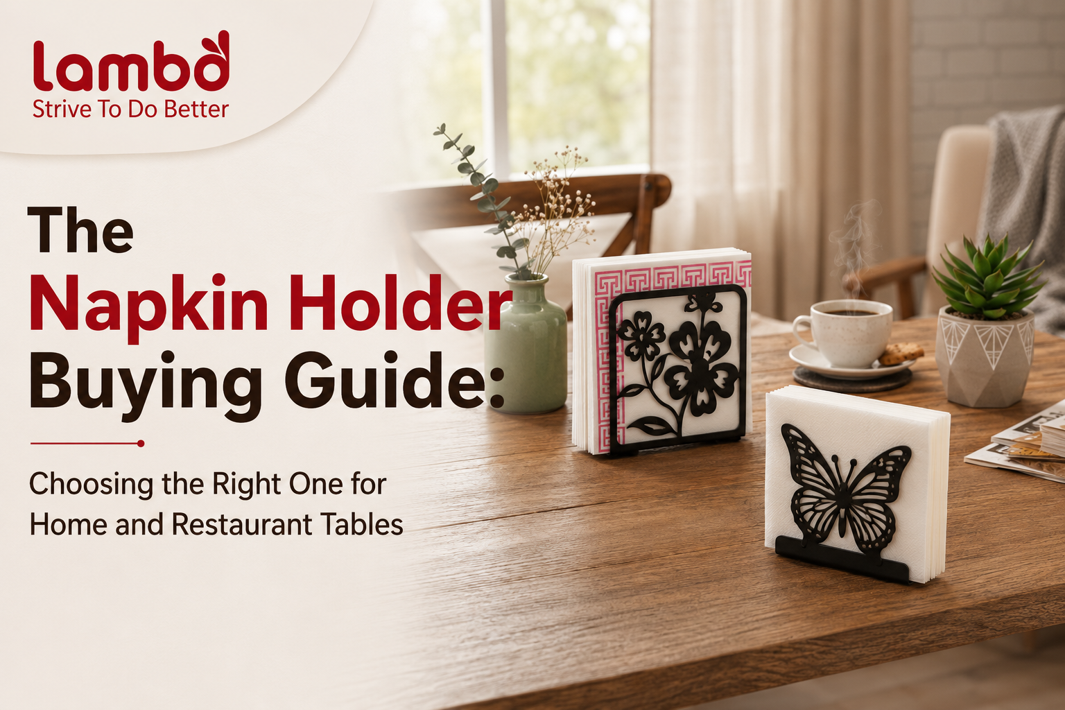 How to Set Up an Elegant Table: Napkin Holder Buying Guide
