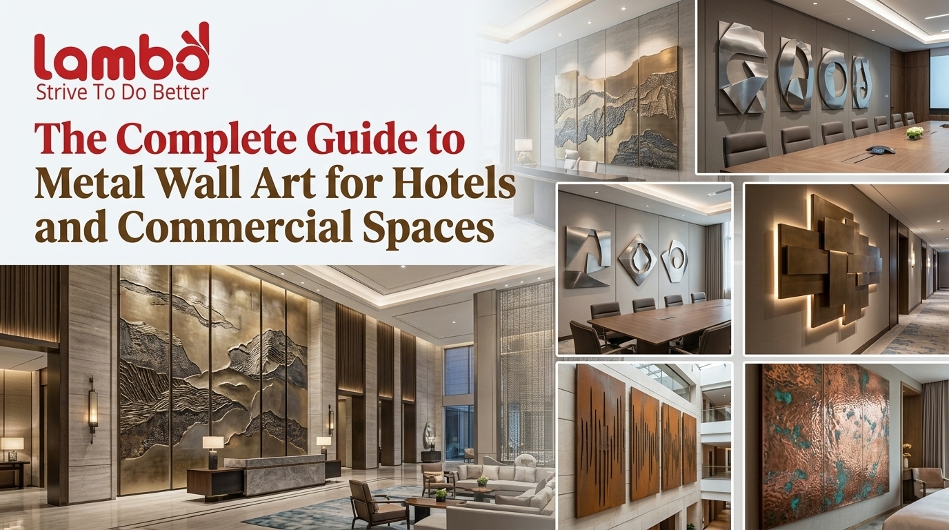 How to choose best metal wall art for hotel and resturants