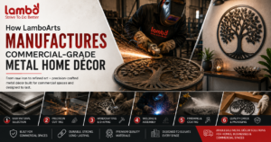 How LamboArts Manufactures Commercial-Grade Metal Home Décor